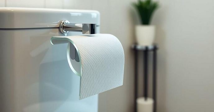 Porta papel higiênico de acrílico traz praticidade e estilo Porta papel higiênico de acrílico traz praticidade e estilo