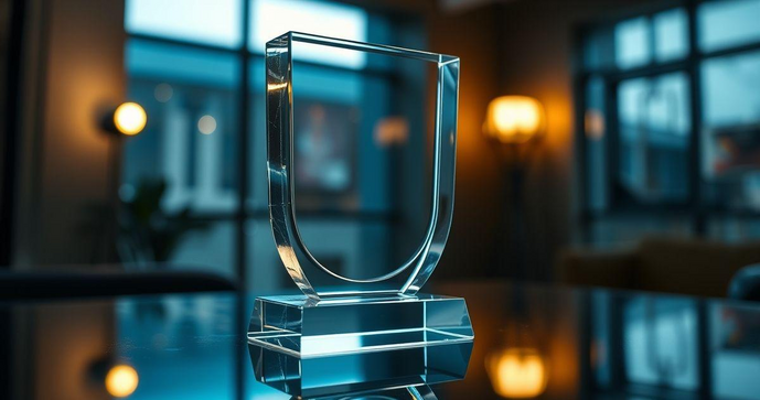 Troféu de Acrílico Personalizado para Reconhecimentos Únicos Troféu de Acrílico Personalizado para Reconhecimentos Únicos
