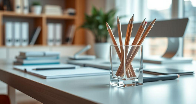 Como Escolher Portas Organizadoras de Lápis em Acrílico Como Escolher Portas Organizadoras de Lápis em Acrílico