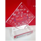Troféu para Festa em Acrílico sob Medida Troféu para Festa em Acrílico sob Medida