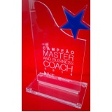 Troféu Personalizado em Acrílico Troféu Personalizado em Acrílico