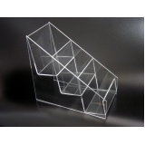 expositor de acrílico colorido Vila Andrade expositor de acrílico colorido Vila Andrade