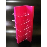 fábrica de expositor de acrílico para tiaras Jardim Ângela fábrica de expositor de acrílico para tiaras Jardim Ângela