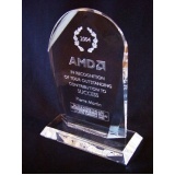 fábrica de troféus de acrílico personalizado Santo André fábrica de troféus de acrílico personalizado Santo André