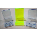 onde comprar expositor de acrílico colorido Socorro onde comprar expositor de acrílico colorido Socorro