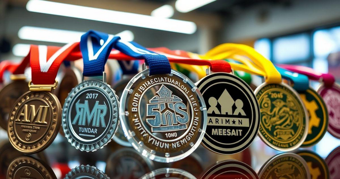 Descubra Medalhas de Acrílico Incríveis Descubra Medalhas de Acrílico Incríveis