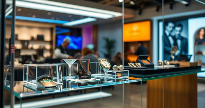 Display Acrílico é a Solução Ideal para Exposição de Produtos com Estilo e Modernidade Display Acrílico é a Solução Ideal para Exposição de Produtos com Estilo e Modernidade