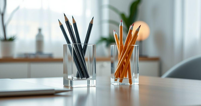 Porta Lápis em Acrílico: A Solução Elegante e Funcional para Organizar Seu Espaço de Trabalho Porta Lápis em Acrílico: A Solução Elegante e Funcional para Organizar Seu Espaço de Trabalho