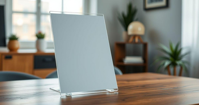 Como Escolher o Melhor Display de Acrílico A4 para Seus Projetos Como Escolher o Melhor Display de Acrílico A4 para Seus Projetos