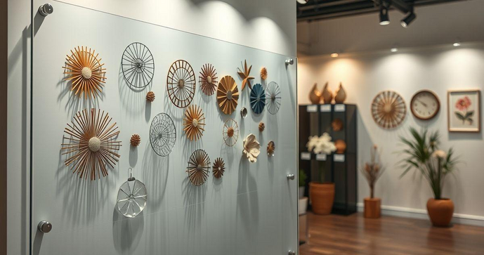 Display de acrílico para parede que transforma sua decoração com estilo Display de acrílico para parede que transforma sua decoração com estilo