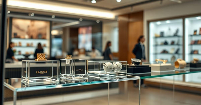 Displays de acrílico são a solução ideal para destacar seus produtos com elegância e modernidade Displays de acrílico são a solução ideal para destacar seus produtos com elegância e modernidade