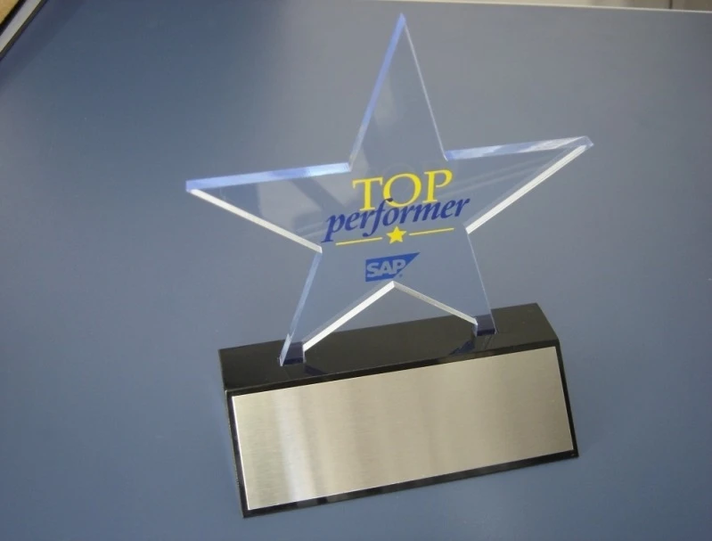 Troféu acrílico em 3d Troféu acrílico em 3d